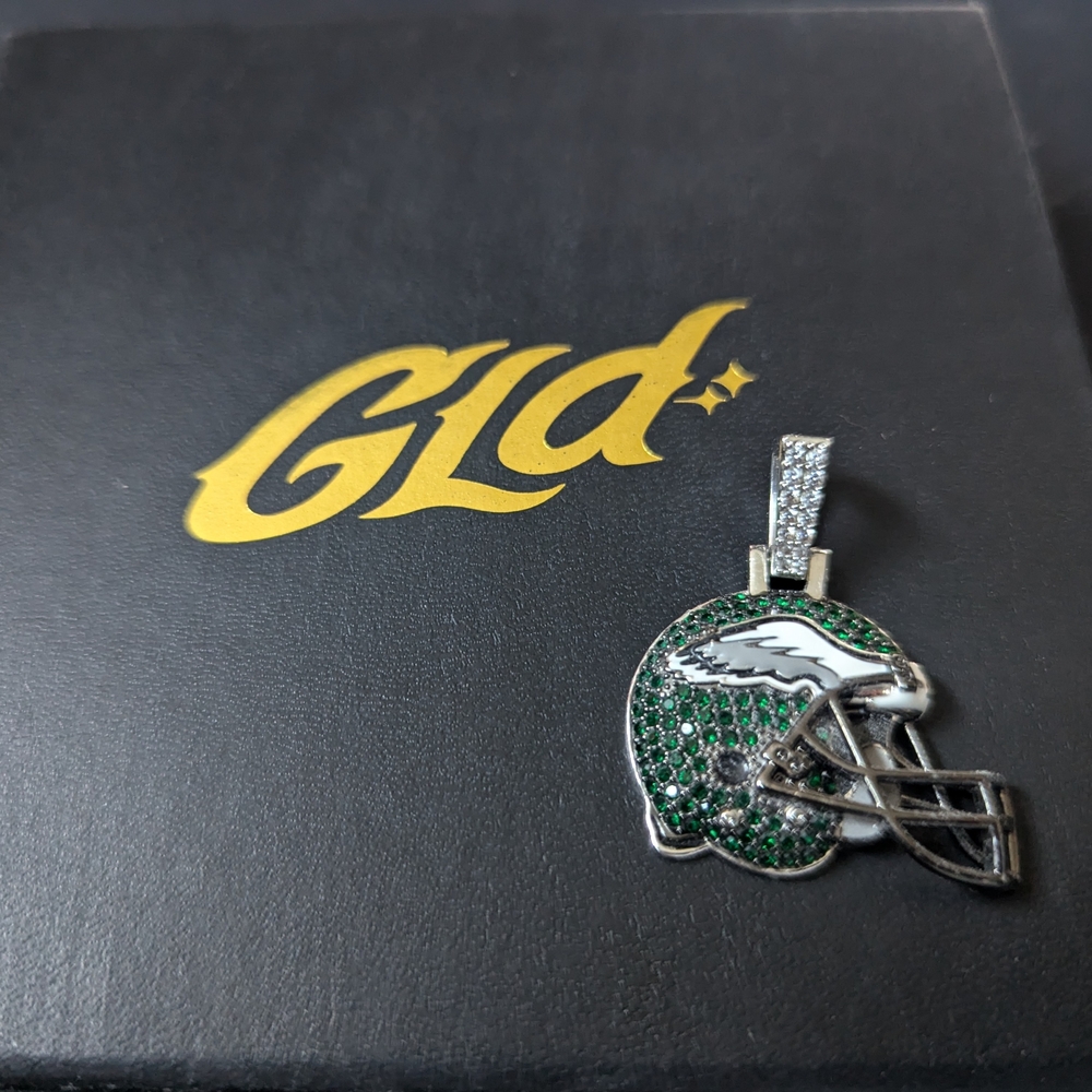 Philadelphia Eagles Official NFL Helmet Pendant